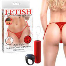 Load image into Gallery viewer, Ff Date Night Remote Control Panties Red