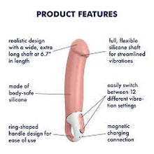 Load image into Gallery viewer, Satisfyer Vibes Master Realistic Vibrator