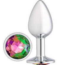 Load image into Gallery viewer, Adult BDSM  Heart stone Stainless Metal  Anal Plug Large
