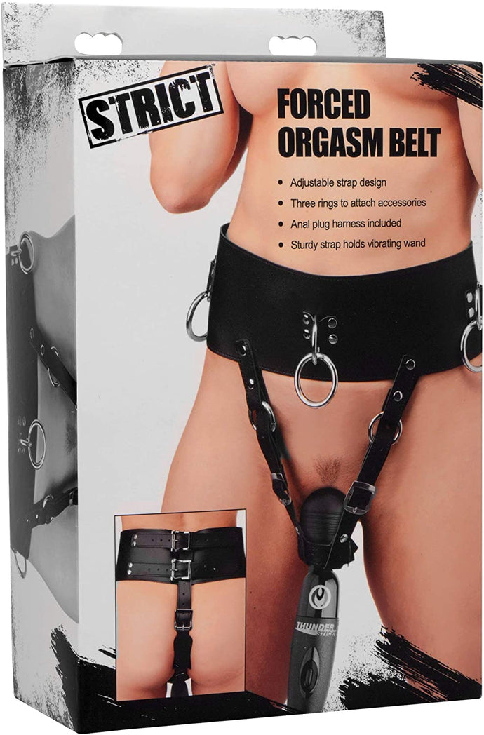 Forced Orgasm Wand Holder Belt